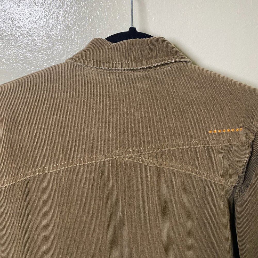 Ariat Rebar Corduroy Sherpa Lined Jacket Tan Size Small Petite - Picture 7 of 14